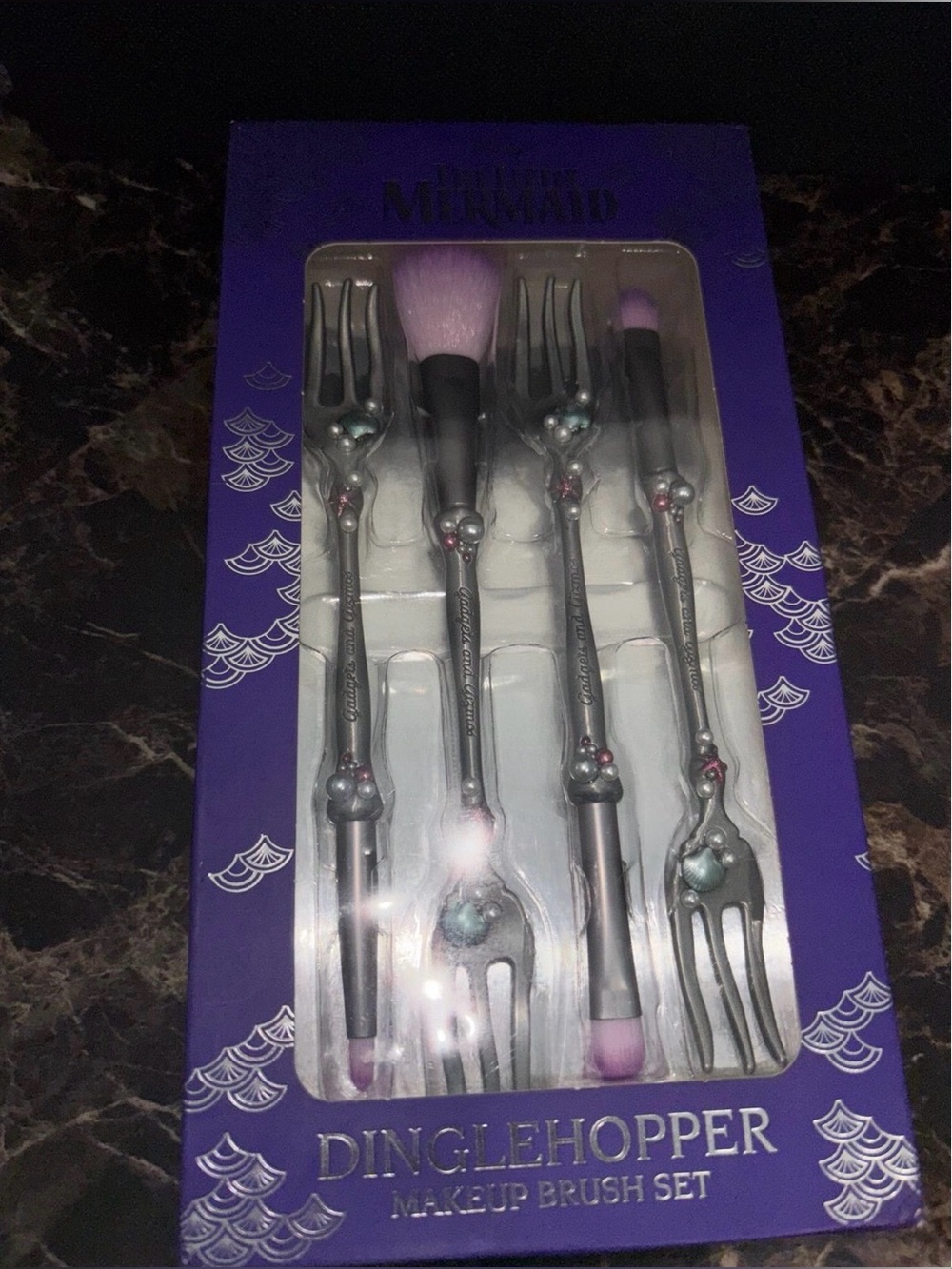 DingleHopper Little Mermaid Makeup Brush set